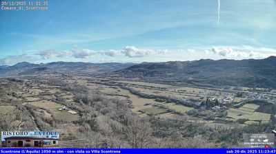 immagine della webcam nei dintorni di Alvito: webcam Scontrone