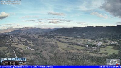 immagine della webcam nei dintorni di Pescocostanzo: webcam Scontrone