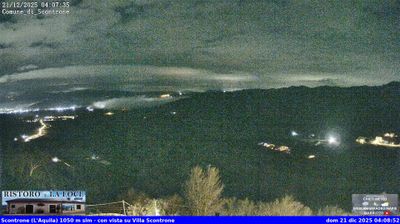 immagine della webcam nei dintorni di San Donato Val di Comino: webcam Scontrone