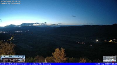 immagine della webcam nei dintorni di Castel di Sangro: webcam Scontrone