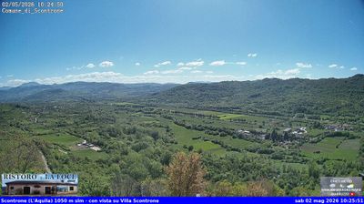 immagine della webcam nei dintorni di San Donato Val di Comino: webcam Scontrone