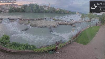 immagine della webcam nei dintorni di Zubiena: webcam Ivrea