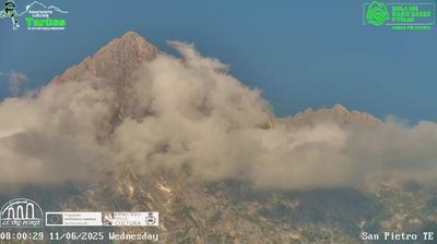 immagine della webcam nei dintorni di Campli: webcam Isola del Gran Sasso d'Italia