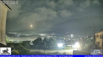 immagine della webcam nei dintorni di Pescasseroli: webcam Castel di Sangro