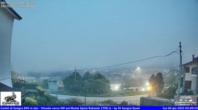 immagine della webcam nei dintorni di Santa Maria del Molise: webcam Castel di Sangro