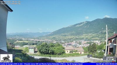 immagine della webcam nei dintorni di Pescopennataro: webcam Castel di Sangro