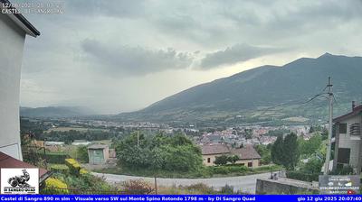 immagine della webcam nei dintorni di Monte Pratello: webcam Castel di Sangro