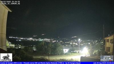 immagine della webcam nei dintorni di San Donato Val di Comino: webcam Castel di Sangro