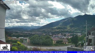 immagine della webcam nei dintorni di Rocca Pia: webcam Castel di Sangro