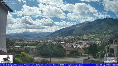 immagine della webcam nei dintorni di Scanno: webcam Castel di Sangro