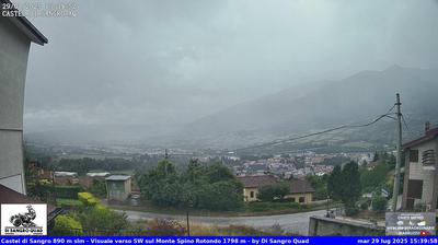 immagine della webcam nei dintorni di Roio del Sangro: webcam Castel di Sangro