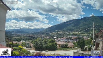 immagine della webcam nei dintorni di Villetta Barrea: webcam Castel di Sangro