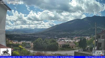 immagine della webcam nei dintorni di Monteroduni: webcam Castel di Sangro