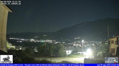 immagine della webcam nei dintorni di Pescopennataro: webcam Castel di Sangro