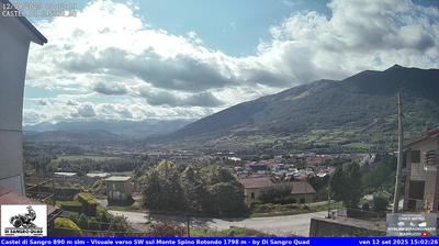 immagine della webcam nei dintorni di Pizzoferrato: webcam Castel di Sangro