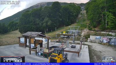 immagine della webcam nei dintorni di Sulmona: webcam Campo di Giove