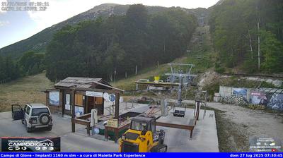 immagine della webcam nei dintorni di Caramanico Terme: webcam Campo di Giove
