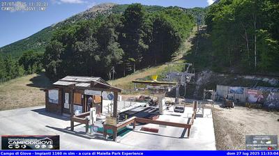 immagine della webcam nei dintorni di Civitella Alfedena: webcam Campo di Giove