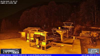 immagine della webcam nei dintorni di Pescopennataro: webcam Campo di Giove