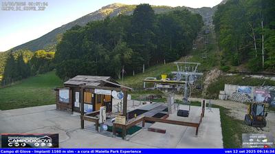 immagine della webcam nei dintorni di Sant'Eufemia a Maiella: webcam Campo di Giove