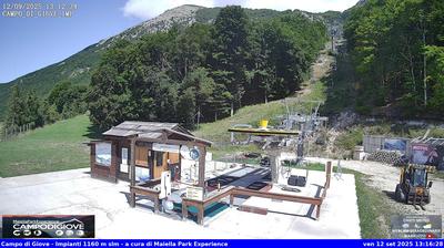 immagine della webcam nei dintorni di Monteferrante: webcam Campo di Giove