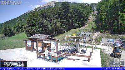 immagine della webcam nei dintorni di Pizzoferrato: webcam Campo di Giove