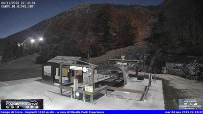 immagine della webcam nei dintorni di Roio del Sangro: webcam Campo di Giove