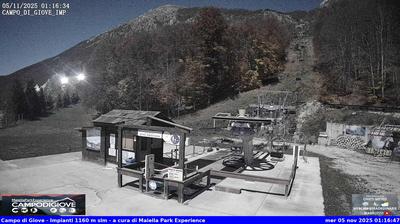 immagine della webcam nei dintorni di Ortona dei Marsi: webcam Campo di Giove