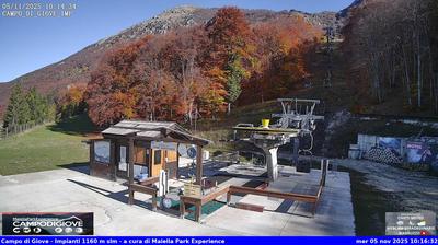 immagine della webcam nei dintorni di Caramanico Terme: webcam Campo di Giove