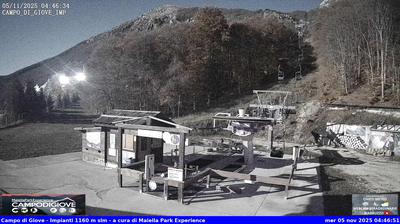 immagine della webcam nei dintorni di Roio del Sangro: webcam Campo di Giove