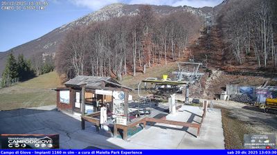 immagine della webcam nei dintorni di Pretoro: webcam Campo di Giove