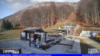 immagine della webcam nei dintorni di Cansano: webcam Campo di Giove