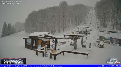 immagine della webcam nei dintorni di Capracotta: webcam Campo di Giove