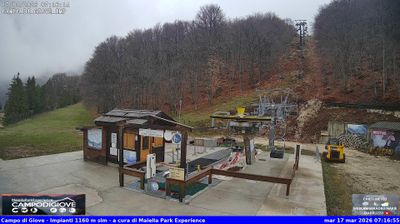 immagine della webcam nei dintorni di Pettorano sul Gizio: webcam Campo di Giove