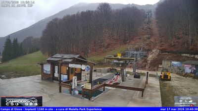 immagine della webcam nei dintorni di Passolanciano-Majelletta: webcam Campo di Giove