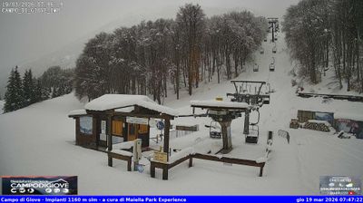 immagine della webcam nei dintorni di Civitaluparella: webcam Campo di Giove