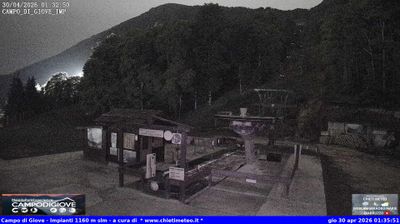 immagine della webcam nei dintorni di Rocca Pia: webcam Campo di Giove