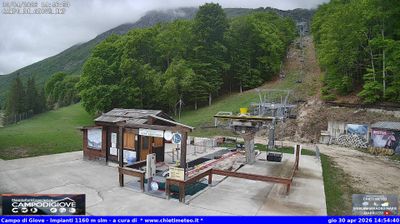 immagine della webcam nei dintorni di Castel di Sangro: webcam Campo di Giove