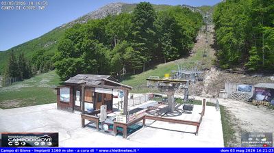 immagine della webcam nei dintorni di Altino: webcam Campo di Giove