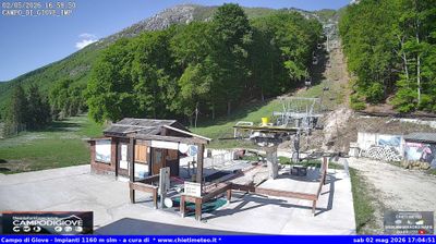 immagine della webcam nei dintorni di Sulmona: webcam Campo di Giove