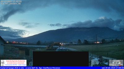 immagine della webcam nei dintorni di Roio del Sangro: webcam Castel di Sangro