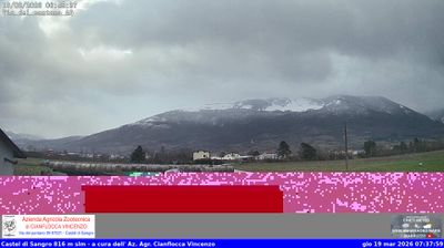 immagine della webcam nei dintorni di Civitaluparella: webcam Castel di Sangro