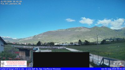 immagine della webcam nei dintorni di Santa Maria del Molise: webcam Castel di Sangro
