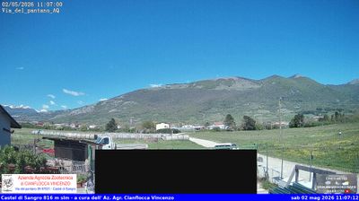 immagine della webcam nei dintorni di Acquaviva d'Isernia: webcam Castel di Sangro