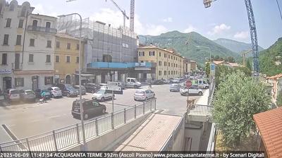 immagine della webcam nei dintorni di Sarnano: webcam Acquasanta Terme