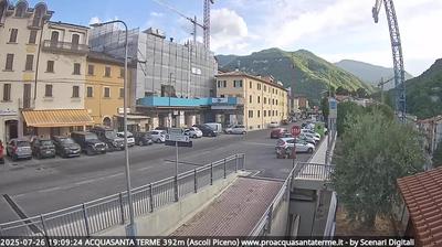 immagine della webcam nei dintorni di Sarnano: webcam Acquasanta Terme