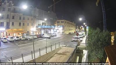 immagine della webcam nei dintorni di Cossignano: webcam Acquasanta Terme