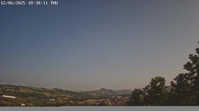 immagine della webcam nei dintorni di Rimini: webcam Poggio Berni
