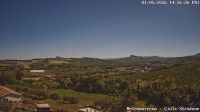immagine della webcam nei dintorni di Perticara di Novafeltria: webcam Poggio Berni
