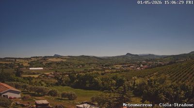 immagine della webcam nei dintorni di Santarcangelo di Romagna: webcam Poggio Berni